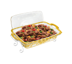 Vicenza Penghangat Makanan Chrome Gemini CR680